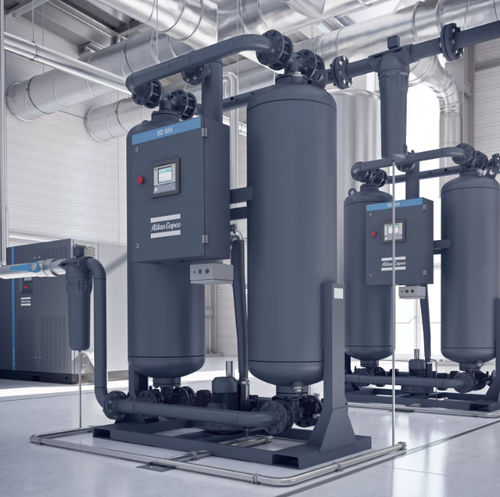Secador de aire comprimido por adsorción - CD 360 - Atlas Copco Construction Tools - monoetapa / regenerado por turbina