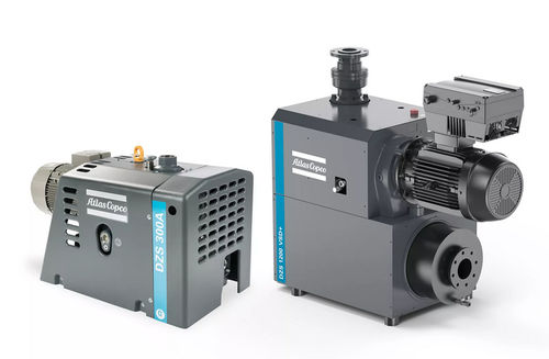 Bomba de vacío de uñas - DZS series - Atlas Copco Construction Tools - seca / monoetapa / refrigerada por aire