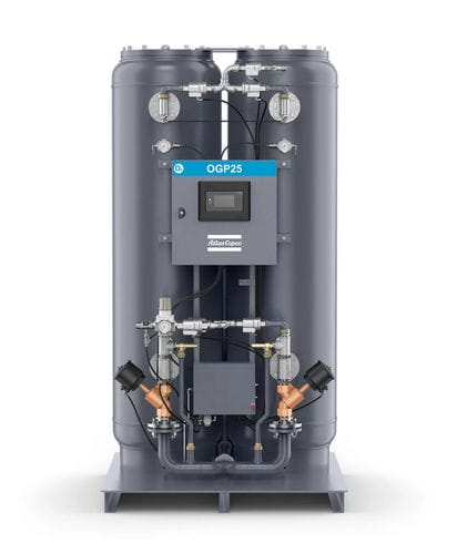Generador de oxígeno para aplicaciones de alta pureza - OGP series - Atlas Copco Construction Tools - para tratamiento de aguas / médico / PSA