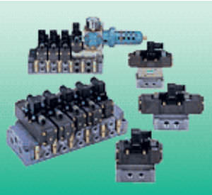 Válvula para aire - 4TB series - CKD - en miniatura / con manifold / para platina ISO