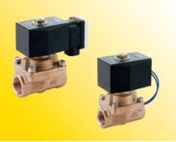 Electroválvula de control asistido - SPK series - CKD - de 3 vías / para vapor
