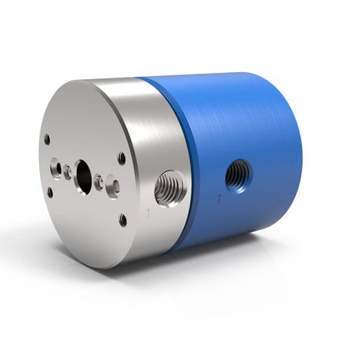 Racor giratorio para aire - LT 2 series - DSTI - Dynamic Sealing Technologies - para vacío / para gas / de 2 pasos