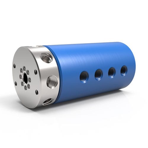 Racor giratorio para aire - LT 8 - DSTI - Dynamic Sealing Technologies - para vacío / para gas / de 8 pasos