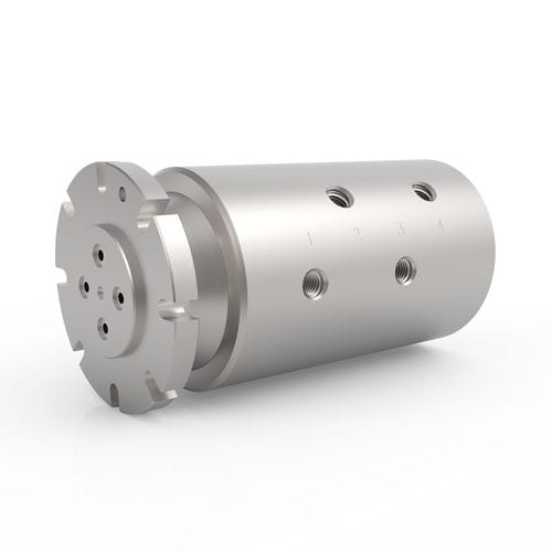 Racor giratorio para agua - HPS - DSTI - Dynamic Sealing Technologies - para aceite / de 4 pasos / hidráulico
