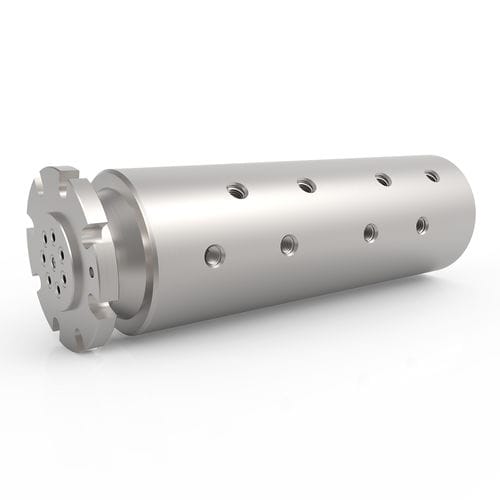 Racor giratorio para agua - HPS - DSTI - Dynamic Sealing Technologies - para aceite / de 8 pasos / hidráulico