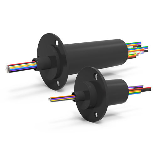 Anillo colector eléctrico - ESM series - DSTI - Dynamic Sealing Technologies - de cápsula / de oro / compacto