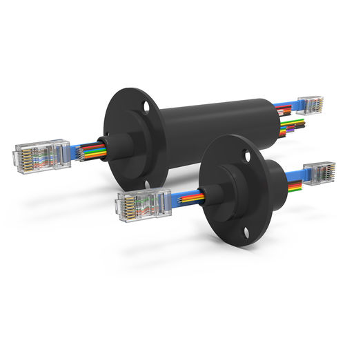 Anillo colector vía Ethernet - ESE series - DSTI - Dynamic Sealing Technologies - Gigabit Ethernet / de cápsula / compacto