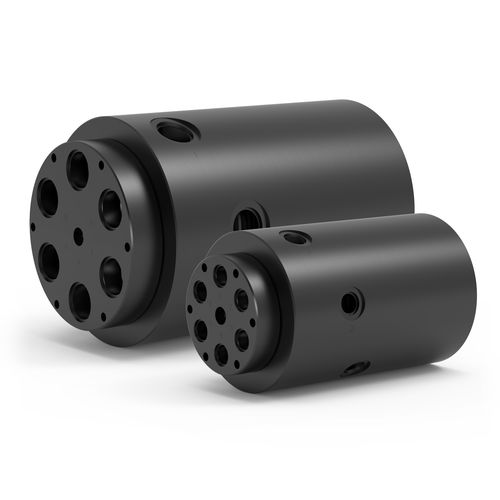 Racor giratorio para aceite - HVH-3 series - DSTI - Dynamic Sealing Technologies - para aire / para vacío / de 6 pasos