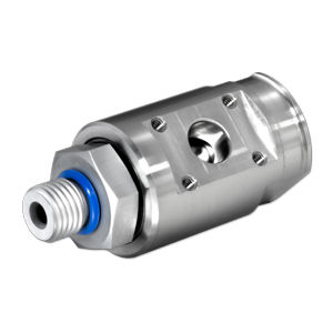 Racor giratorio para aceite térmico - BU-12311 - DSTI - Dynamic Sealing Technologies - para aplicaciones aeronáuticas / para sistema de alimentación de satélite / de acero inoxidable