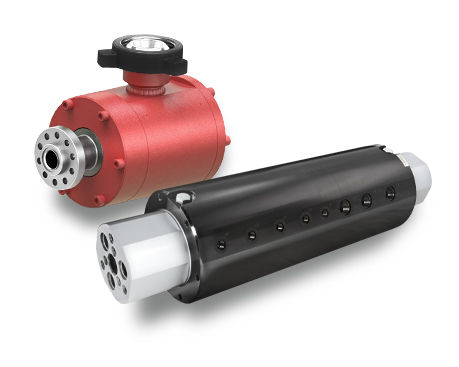 Racor giratorio hidráulico - DSTI - Dynamic Sealing Technologies - para aceite / de pasos múltiples / para la industria del gas