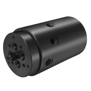 Racor giratorio para aceite - EV-0860008 - DSTI - Dynamic Sealing Technologies - para gas / de 8 pasos / para altas cargas