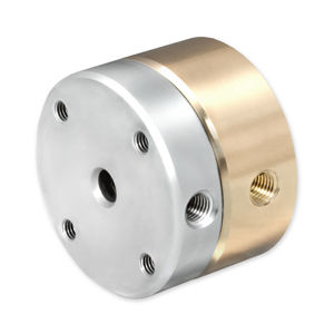 Racor giratorio para gas - SJ-07811 - DSTI - Dynamic Sealing Technologies - neumático / de alta presión / de bronce