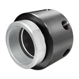 Racor giratorio para vacío - JY-07091 - DSTI - Dynamic Sealing Technologies - para gas / de acero al carbono / a medida
