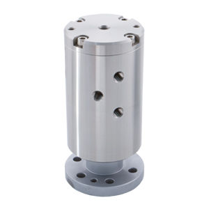 Racor giratorio para aceite - NJ-07512 - DSTI - Dynamic Sealing Technologies - para gas / de 2 pasos / para automatismo