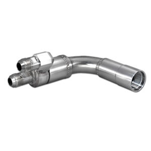 Racor giratorio para productos químicos - EV-07952 - DSTI - Dynamic Sealing Technologies - de 2 pasos / para automatismo / de acero inoxidable