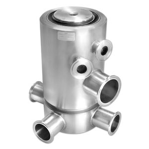Racor giratorio para aceite - BE-05603 - DSTI - Dynamic Sealing Technologies - para gas / para productos agroalimentarios / de 3 pasos