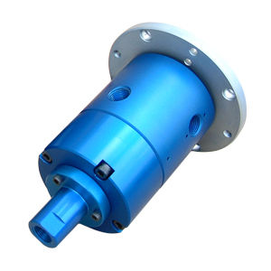 Racor giratorio para aceite - HF-07013 - DSTI - Dynamic Sealing Technologies - para gas / de 3 pasos / hidráulico