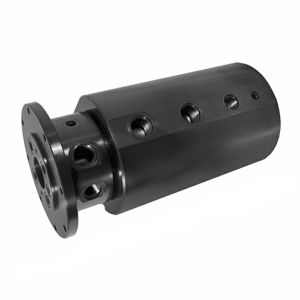 Racor giratorio para aceite - MJ-07107 - DSTI - Dynamic Sealing Technologies - de 7 pasos / para máquina herramienta / de acero al carbono