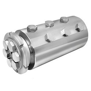 Racor giratorio para aceite - TN-1180706 - DSTI - Dynamic Sealing Technologies - para gas / para productos químicos / de 6 pasos