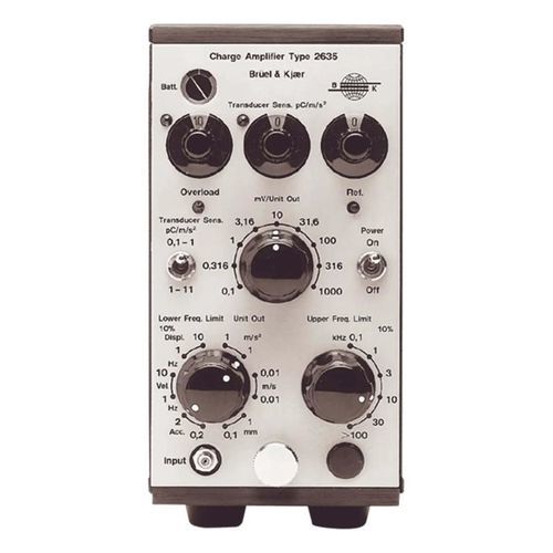 Amplificador de carga - 2635 - Brüel & Kjaer - acondicionador / para medición de vibraciones