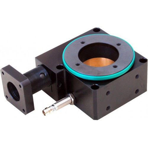Mesa rotativa de tornillo sin fin - RT2A  - Föhrenbach GmbH, Positionier-Systeme - accionada por motor / compacta