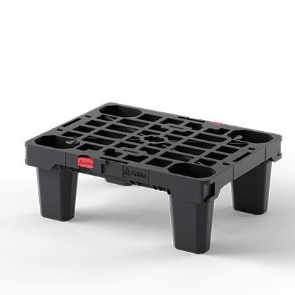 Palé de plástico - Nest M1 (OD-4F) - Cabka - ISO / de transporte / de plataforma abierta