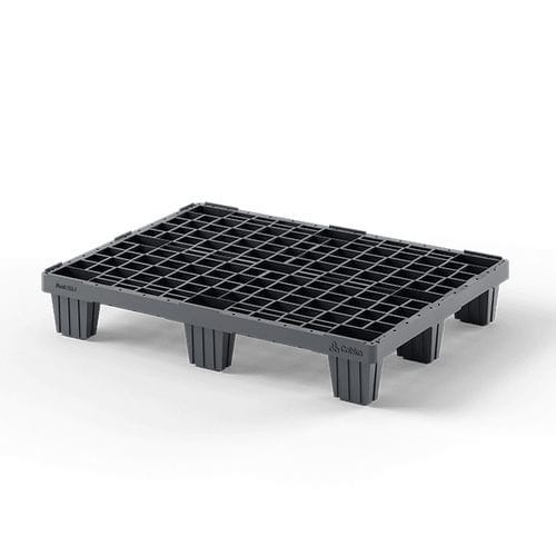 Medio palé de plástico - Nest H3.1 (OD-9F) - Cabka - ISO / de transporte / de almacenamiento