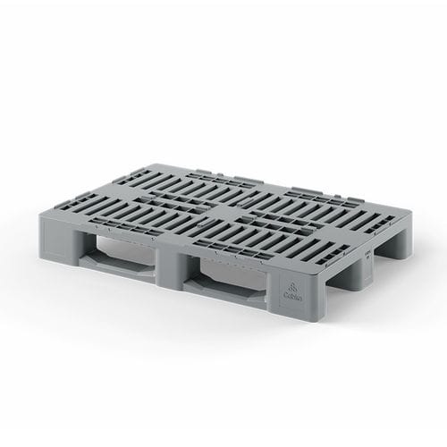 Palé higiénico - H1 (OD-3CR) - Cabka - de plástico / Euro / ISO