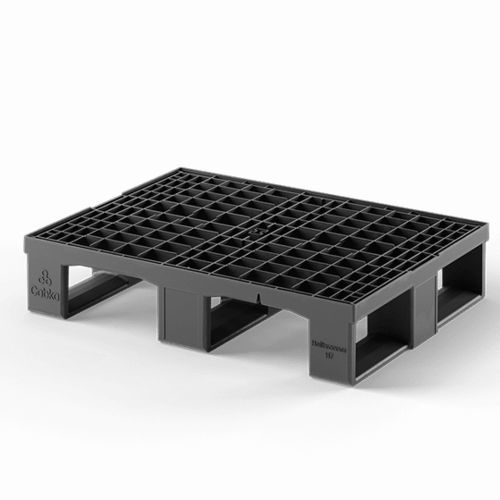 Palé de plástico reciclado - Heilbronner H7 (OD-3R-M) - Cabka - ISO / para automatismo / a medida