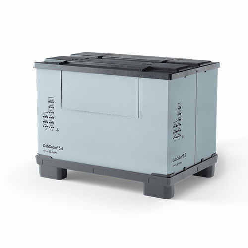 Caja-palé plegable - CabCube 3.0 (4F) - Cabka - de plástico / para almacenamiento / de transporte
