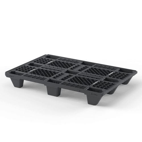 Palé de plástico reciclado - Retail E5.3 (OD-9F)  - Cabka - ISO / de transporte / de almacenamiento