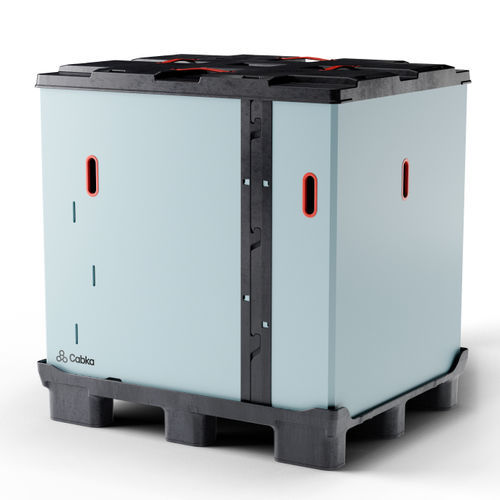 Caja-palé de plástico - CabCube 4840 - Cabka - para almacenamiento / de transporte / de manipulación