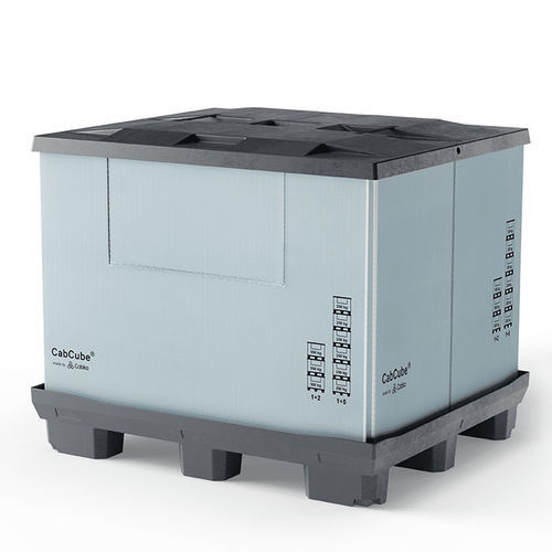 Caja-palé de plástico - CabCube 1.1 (9F) - Cabka - para almacenamiento / de manipulación / industrial
