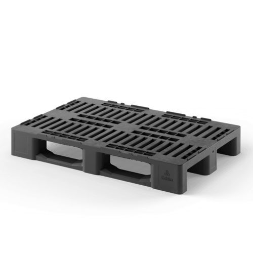 Palé higiénico - H1 recycled (OD-3CR) - Cabka - de plástico reciclado / Euro / de transporte
