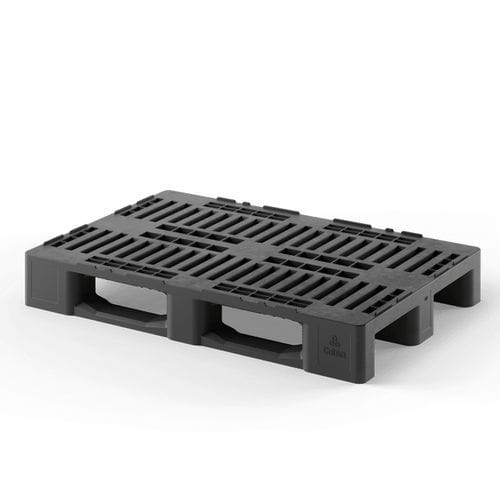 Palé higiénico - Type H1 recycled (OD-3R) - Cabka - de plástico reciclado / Euro / de transporte
