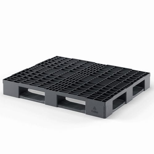 Palé de plástico reciclado - Eco i5 (OD-5R) - Cabka - ISO / de transporte / de almacenamiento