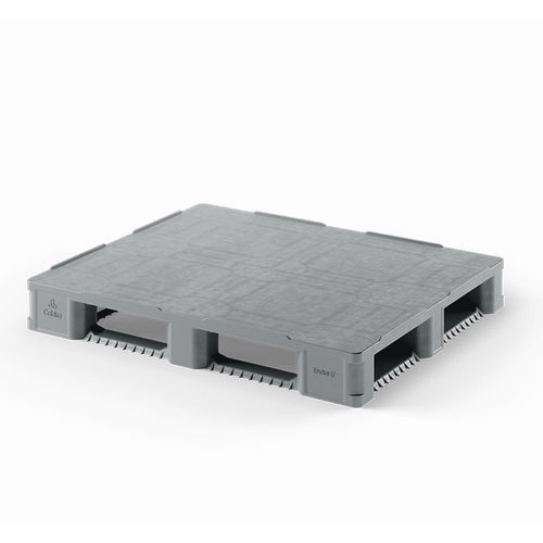 Palé de plástico reciclado - Endur i7 (CD-5R) - Cabka - ISO / de transporte / de almacenamiento