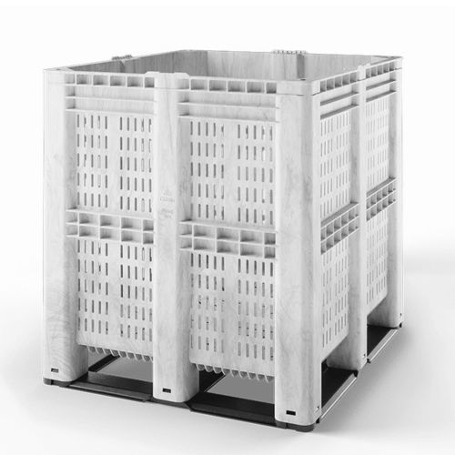 Caja-palé con ventilación - Pallet Box 6R - Cabka - de plástico / para almacenamiento / de manipulación