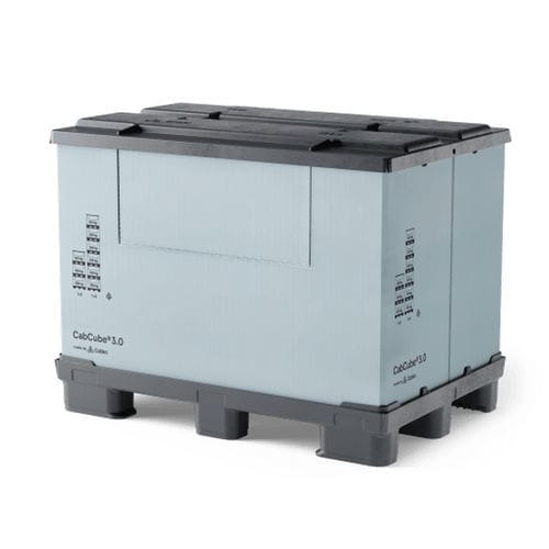 Caja-palé de plástico - CabCube 3.0 (9F) - Cabka - para almacenamiento / de transporte / de manipulación