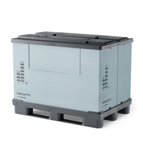 Caja-palé de plástico - CabCube 3.0 (3R) - Cabka - para almacenamiento / de manipulación / de protección
