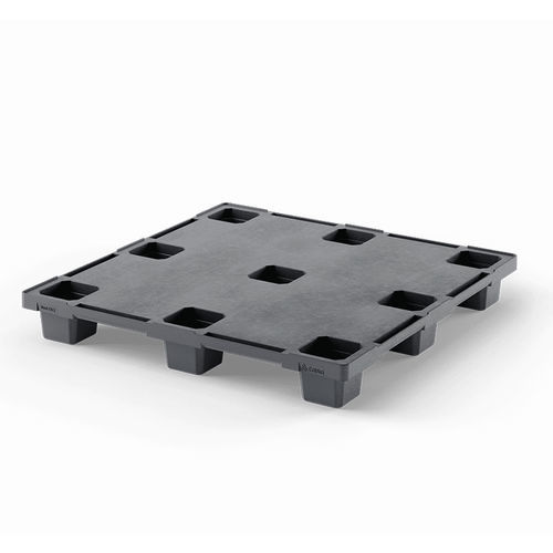 Palé de plástico reciclado - Nest C5.2 (CD-9F) - Cabka - ISO / de transporte / de almacenamiento