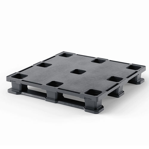 Palé de plástico reciclado - Nest C5.2 (CD-3R) - Cabka - ISO / de transporte / de almacenamiento