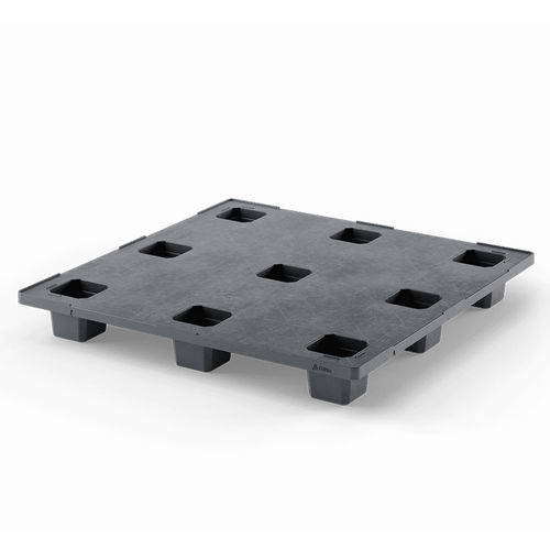Palé de plástico reciclado - Nest S5 (CD-9F) - Cabka - ISO / de transporte / de almacenamiento