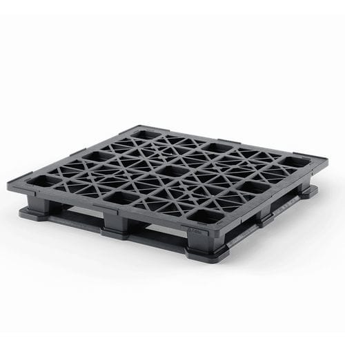 Palé de plástico reciclado - Nest S5 (OD-6R) - Cabka - ISO / de transporte / de almacenamiento