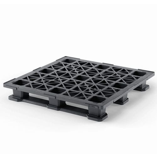 Palé de plástico reciclado - Nest S5 (OD-3R) - Cabka - ISO / de transporte / de almacenamiento
