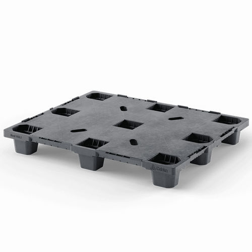 Palé de plástico reciclado - Nest US5.1 (CD-9F) - Cabka - ISO / de transporte / de almacenamiento