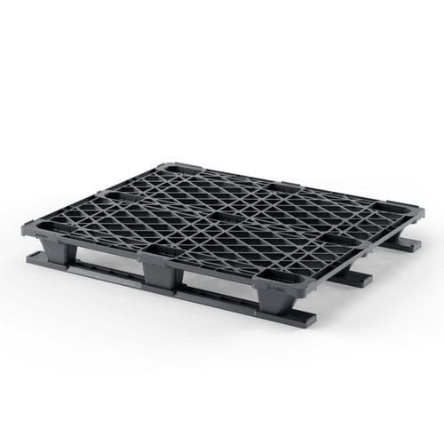 Palé de plástico reciclado - Nest US1.1 (OD-3R) - Cabka - ISO / de transporte / de almacenamiento