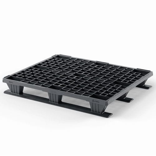 Palé de plástico reciclado - Nest i1.1 (OD-3R) - Cabka - ISO / de transporte / de almacenamiento