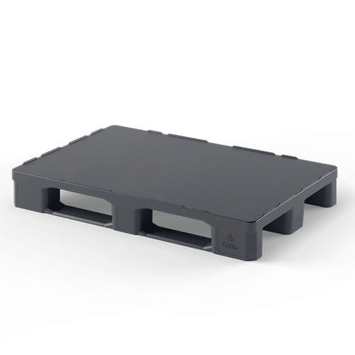 Palé de plástico reciclado - Hygienic E7.3 recycled (CD-3R) - Cabka - Euro / de transporte / de almacenamiento