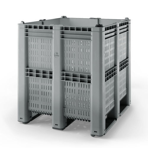 Caja-palé con ventilación - Pallet Box 2.0 3R  - Cabka - de plástico / para almacenamiento / de transporte